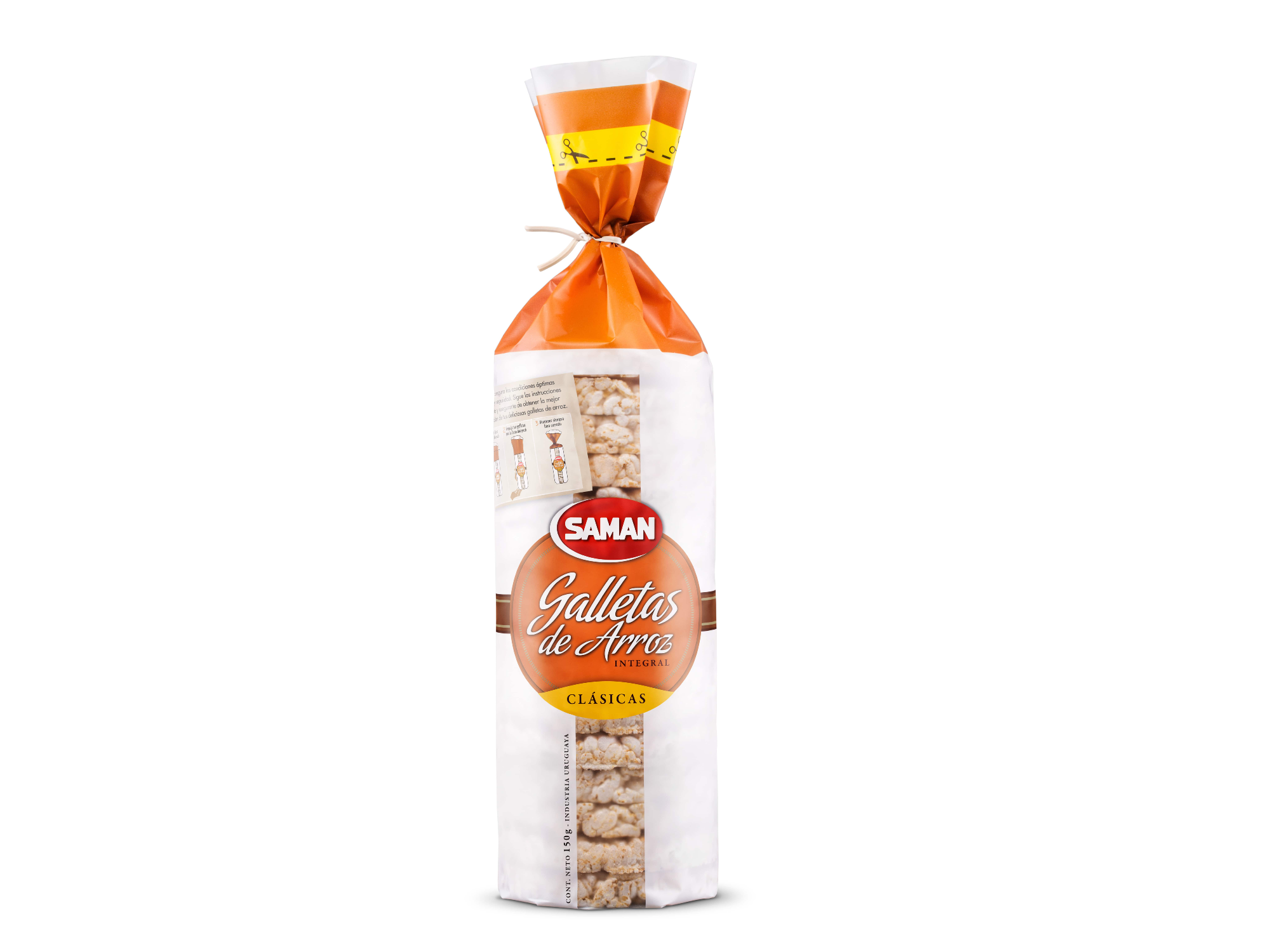 GALLETAS ARROZ SAMAN CLASICA