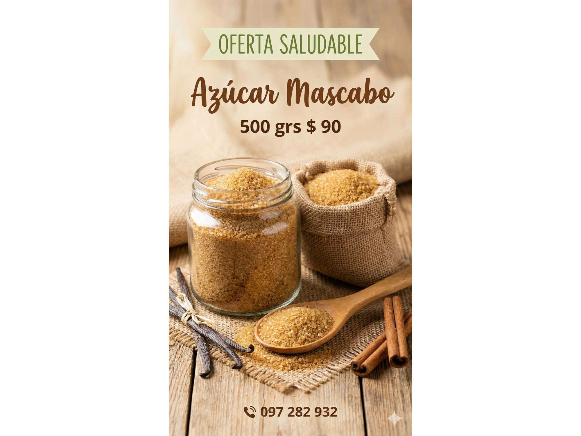 Azúcar Mascabo 500gr