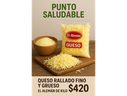Queso Rayado El Aleman 1kg