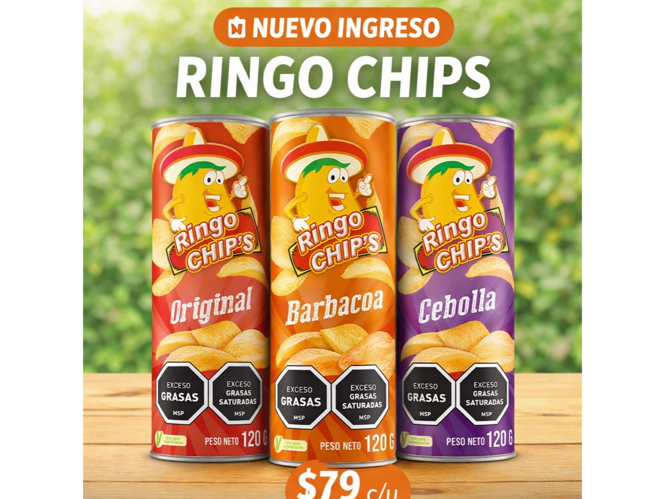 Ringo Chips 120gr