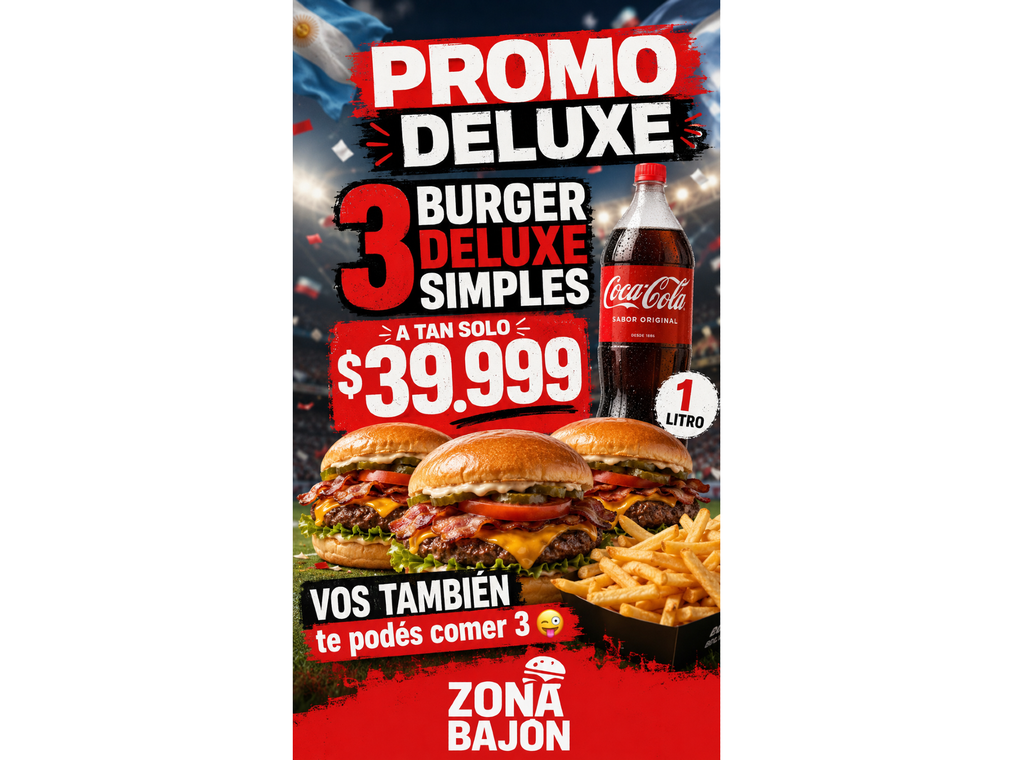 🔥 PROMO DELUXE PARA COMPARTIR 🔥 (Copia)