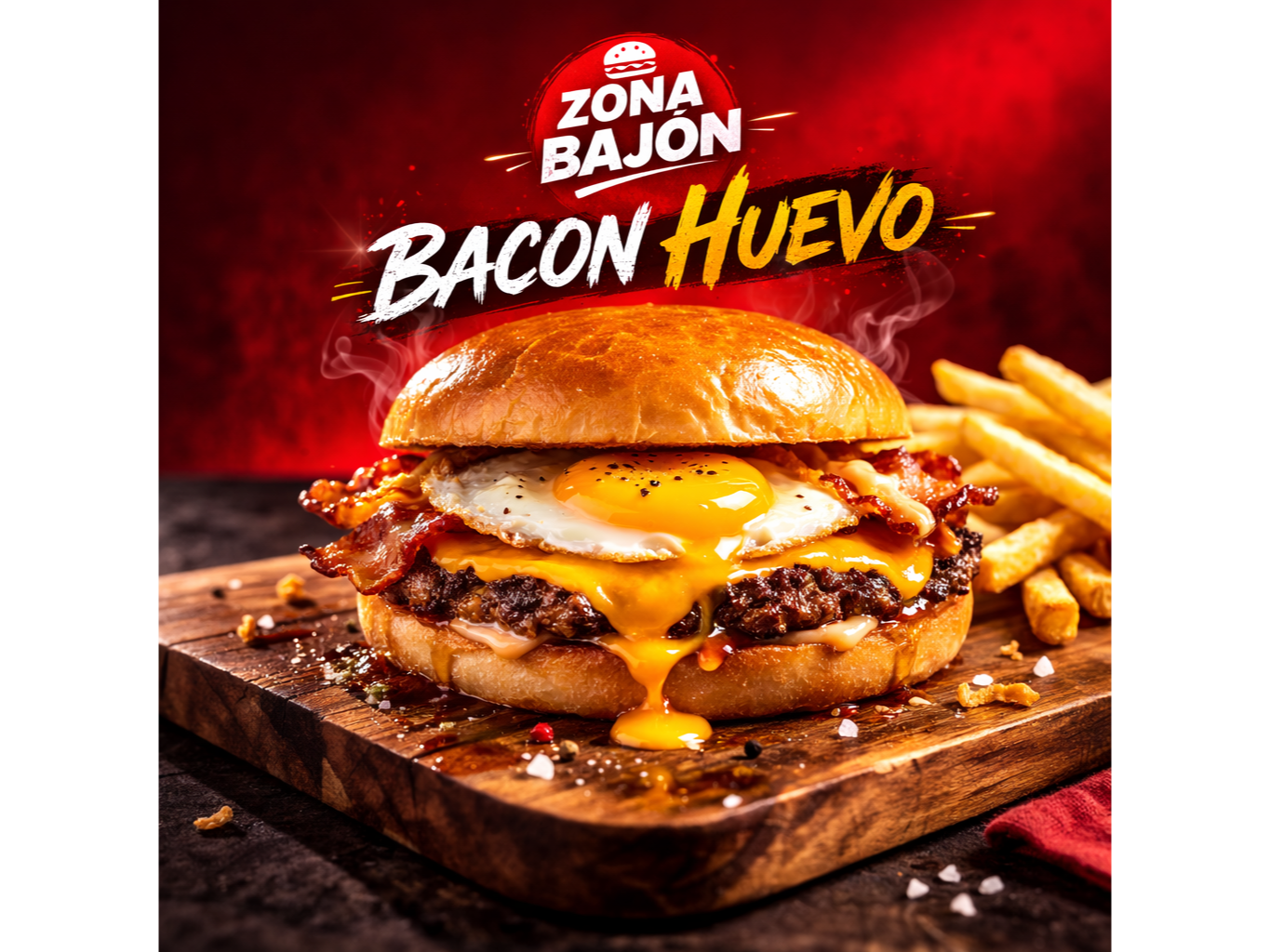 Bacon Huevo – La Potente
