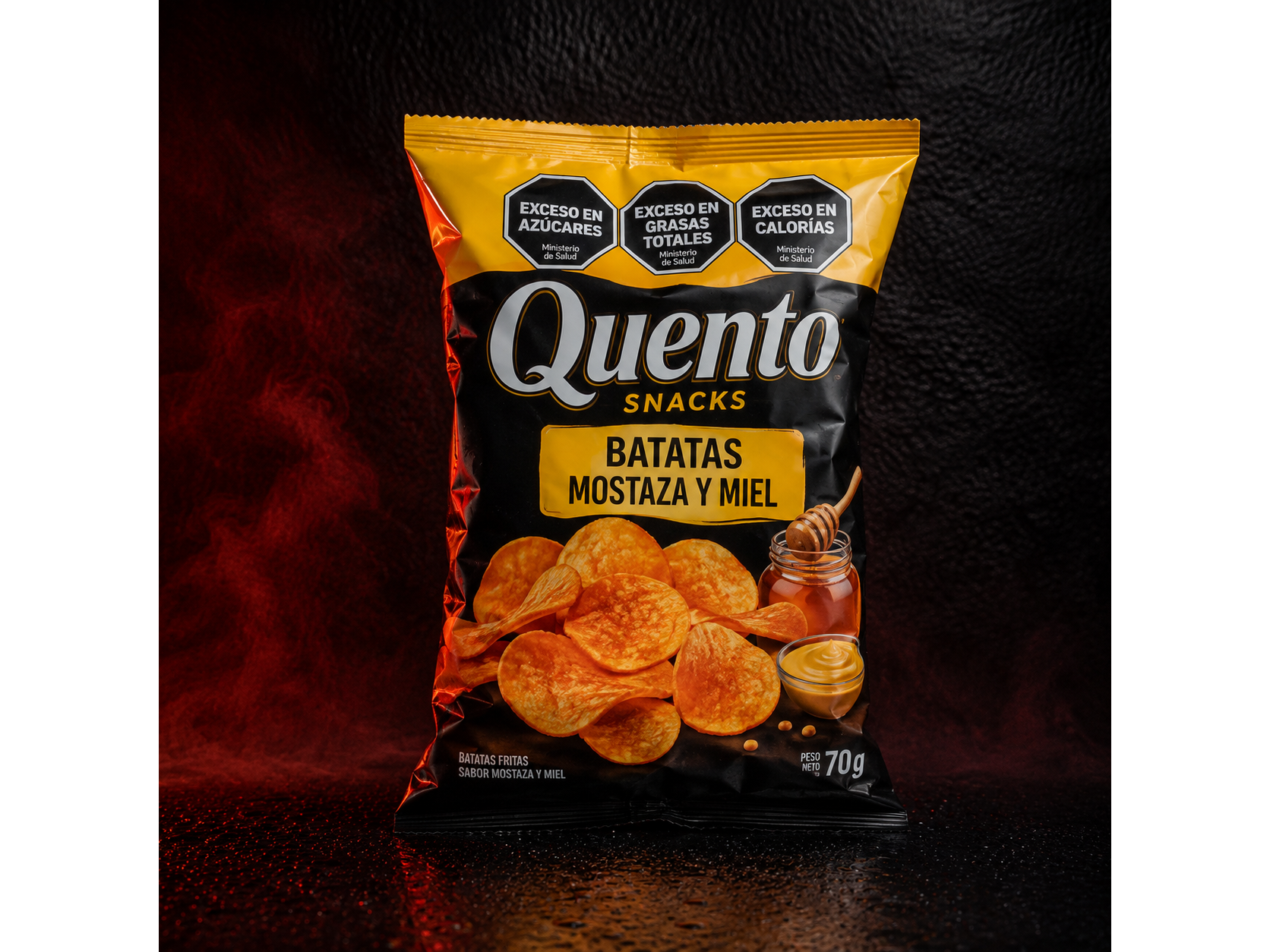Quento Batatas Mostaza y Miel