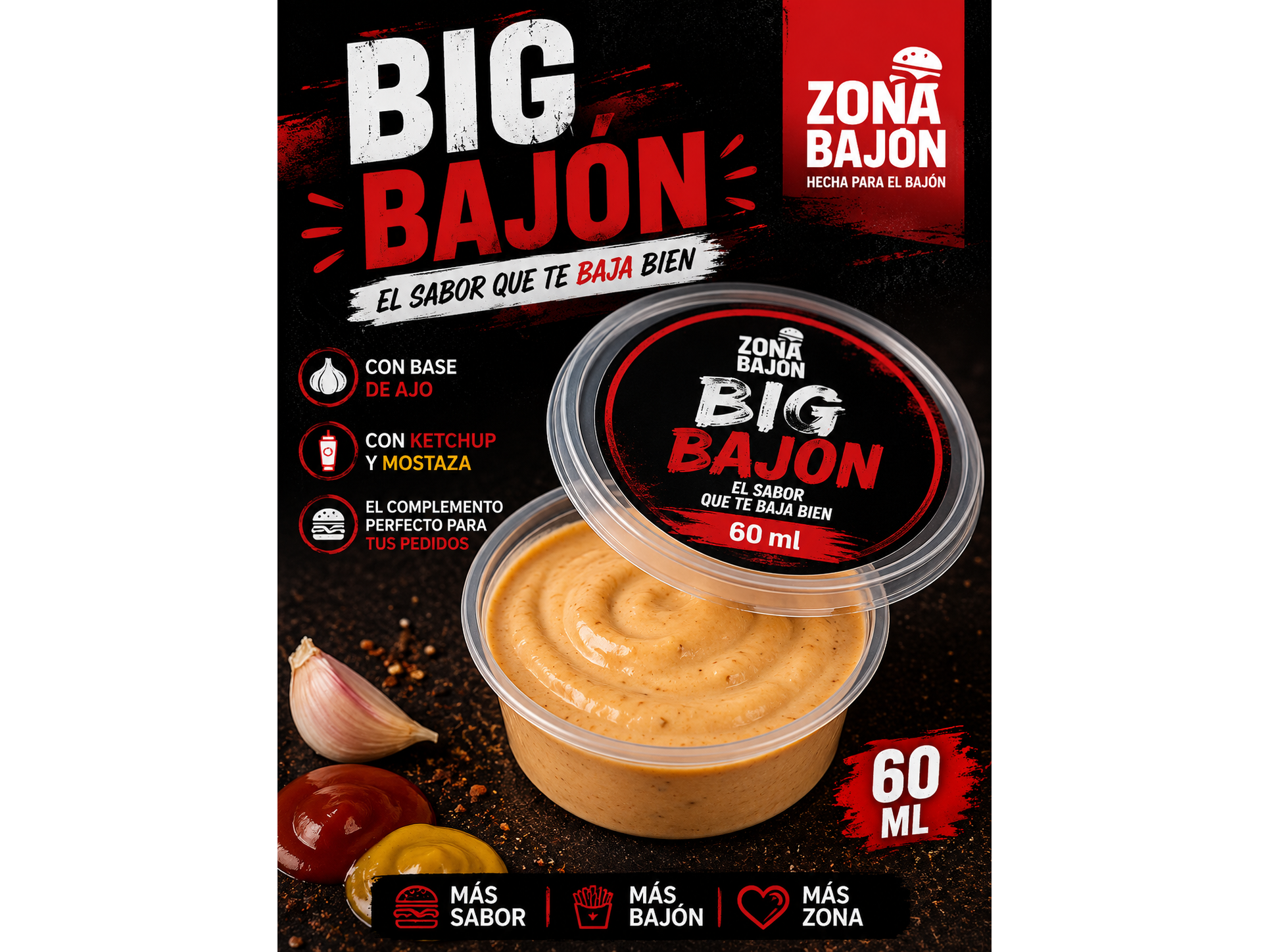 🔥 2 Dips Big Bajón · 60 ml c/u
