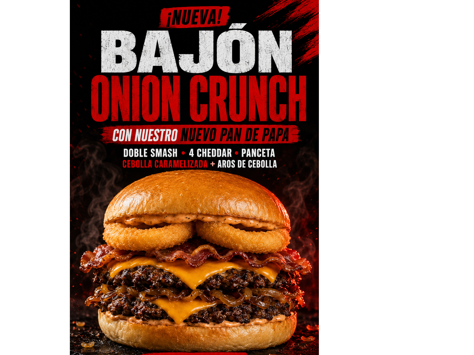 🍔 BAJÓN ONION CRUNCH