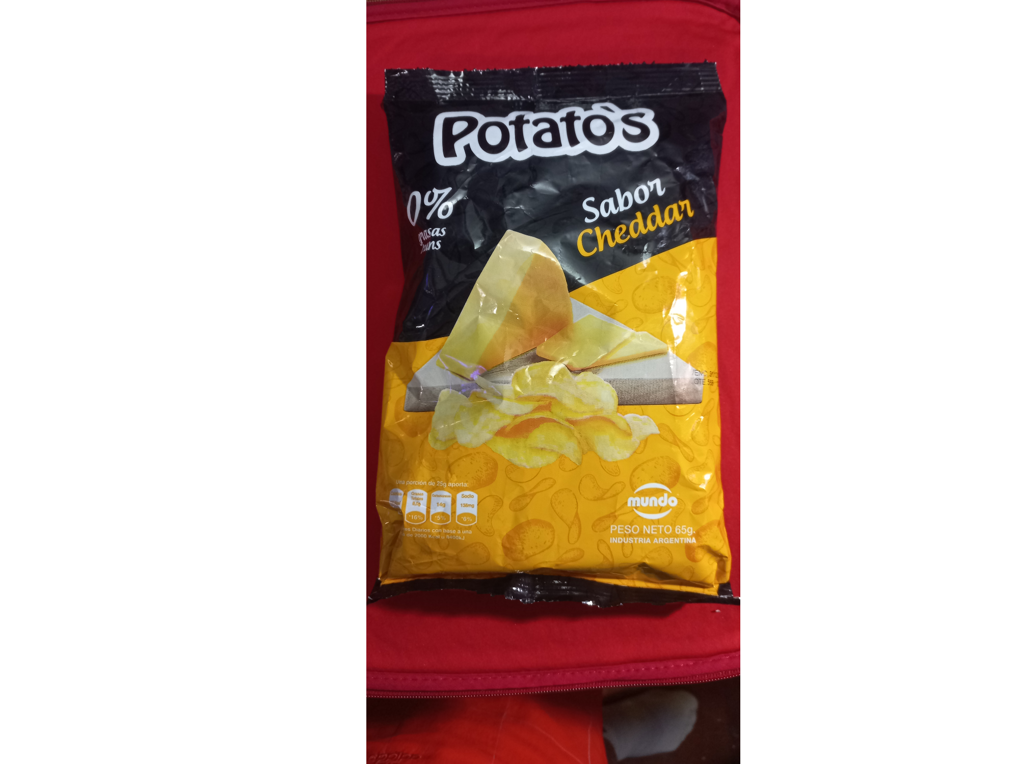 potato's papas de cheddar