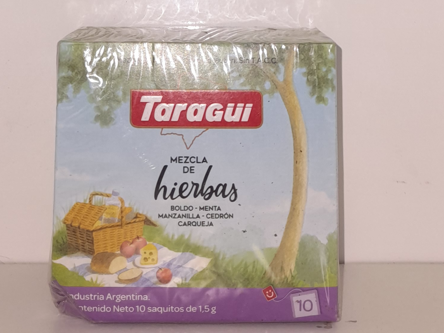 Taragüi té de hierbas 10 saquitos