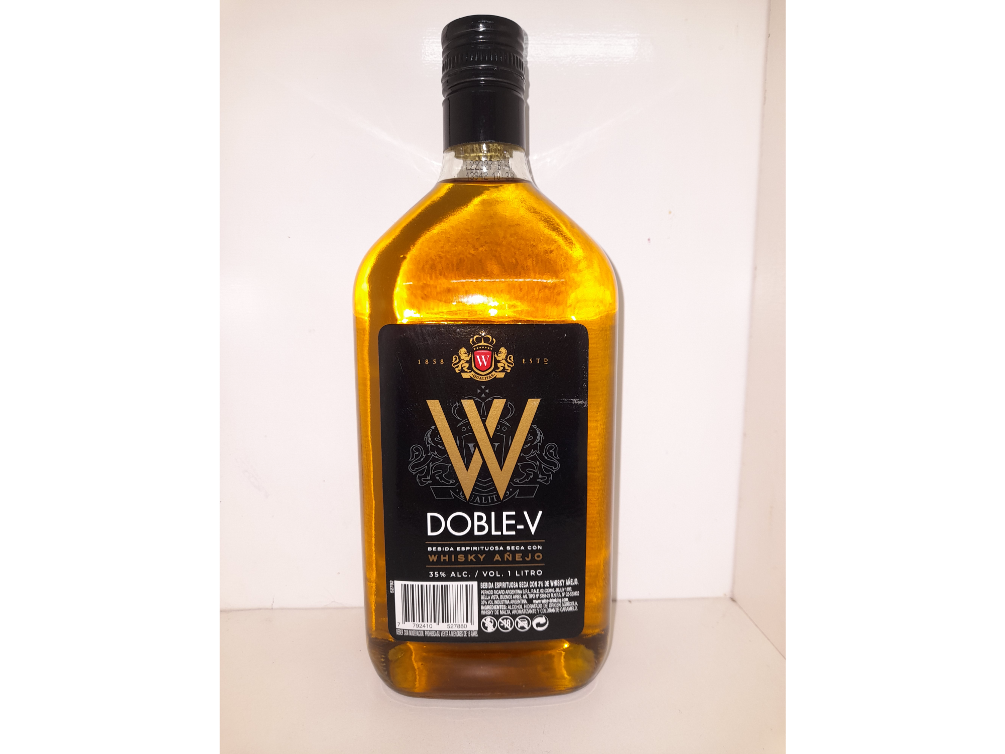 Whisky añejo Doble-V 1l