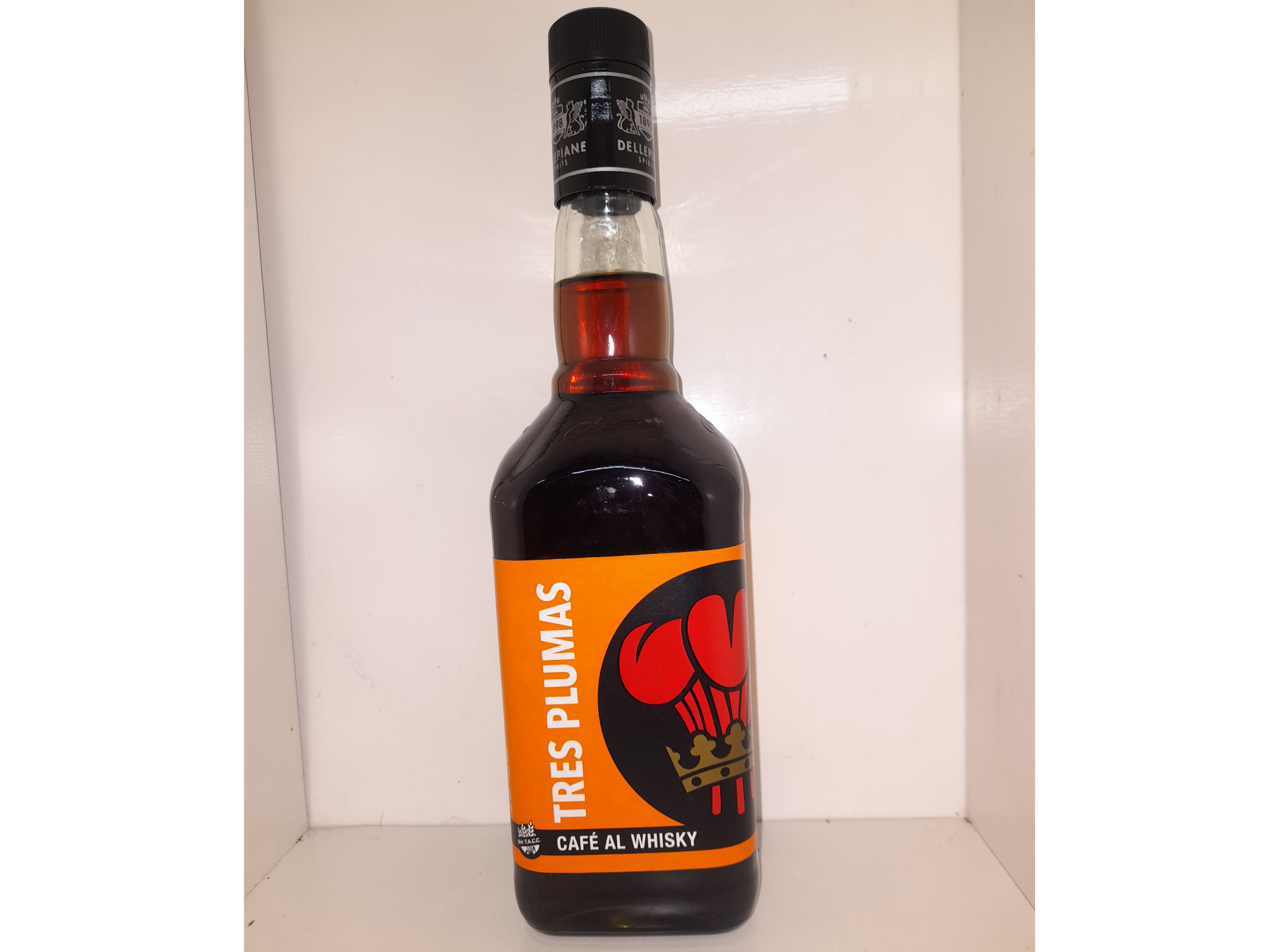 Tres plumas café al whisky 750ml