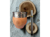 Mate de calabaza + bombilla chata o resorte