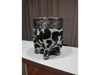 MATE IMPERIAL ANIMAL PRINT blanco y negro