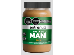 Pasta de maní Entrenuts con Stevia 370 gr