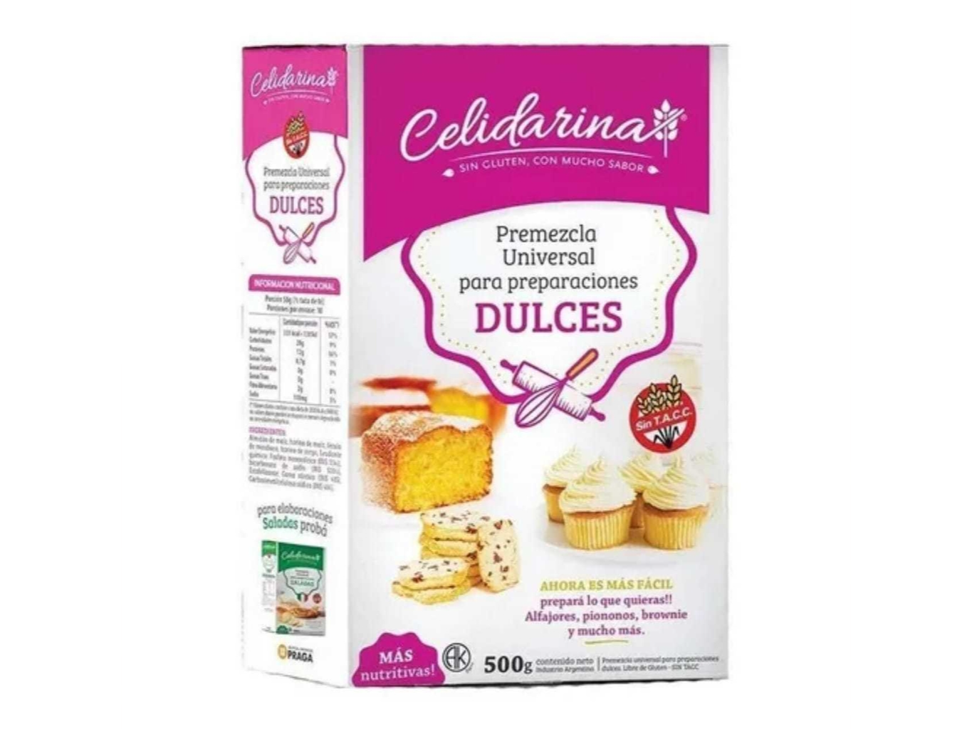 Premezcla universal preparaciones dulces Celidarina 500 gr