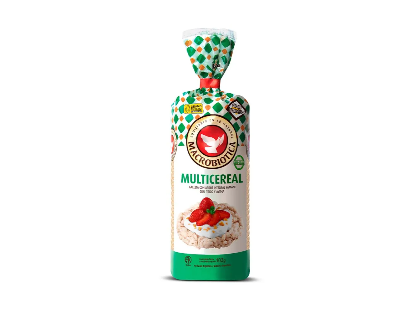 Disco de arroz Arrocita macrobiotica multicereal 102 gr