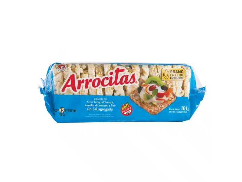 Galleta arroz Arrocitas sin sal 101 gr
