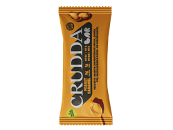 Barra a base de plantas Crudda peanut caramel 40 gr