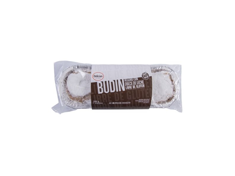 Budin relleno de dulce de leche 200 gr