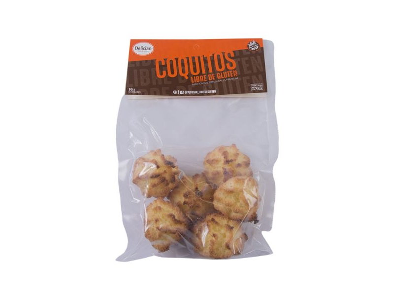 Coquitos Delician 6 unidades 90 gr