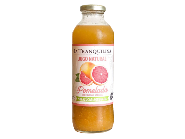 Jugo liquido La Tranquilina sin azúcar agregada pomelada con naranja 500 ml