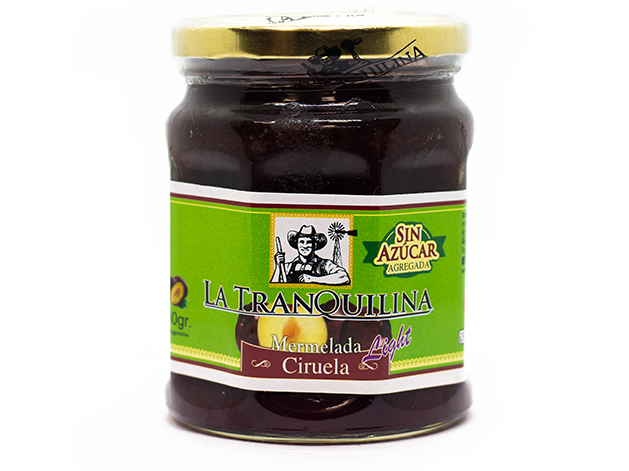 Mermelada La Tranquilina con stevia ciruela 330 gr