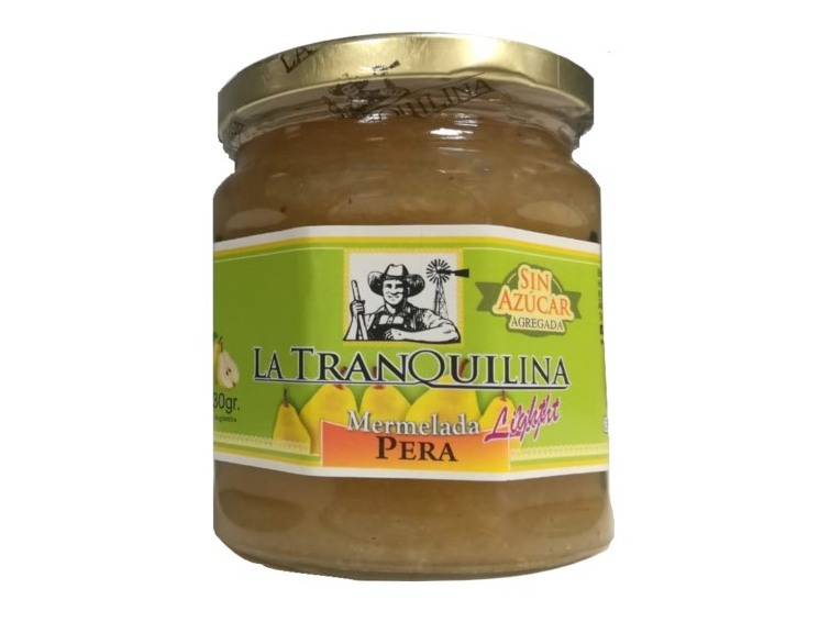 Mermelada La Tranquilina con stevia pera 330 gr