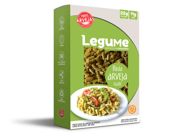 Fusili Legume Arvejas 284 gr