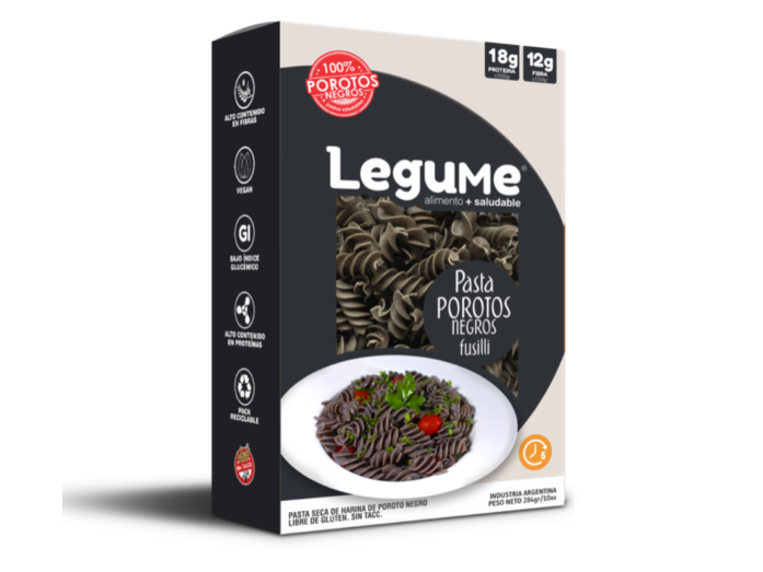 Fusili Legume porotos negros 284 gr