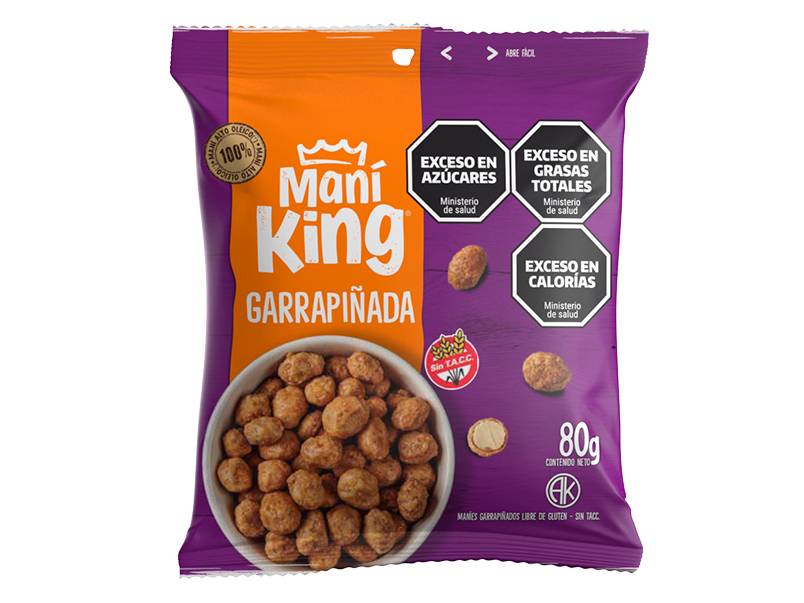 Garrapiñadas Mani King80 gr