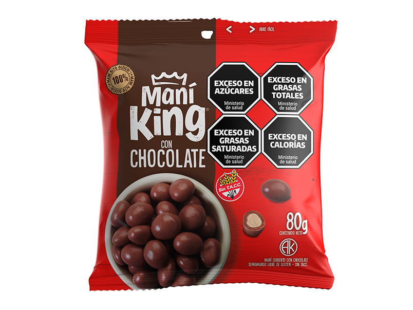 Mani con chocolate Mani King 80 gr