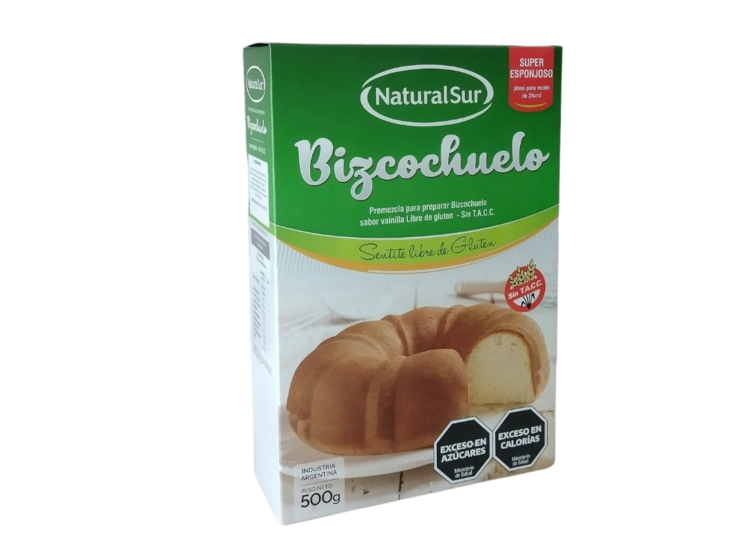 Premezcla para bizcochuelo Natural Sur 500 gr