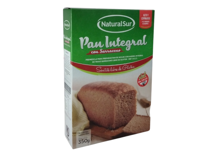 Premezcla para pan integral con sarraceno 350 gr
