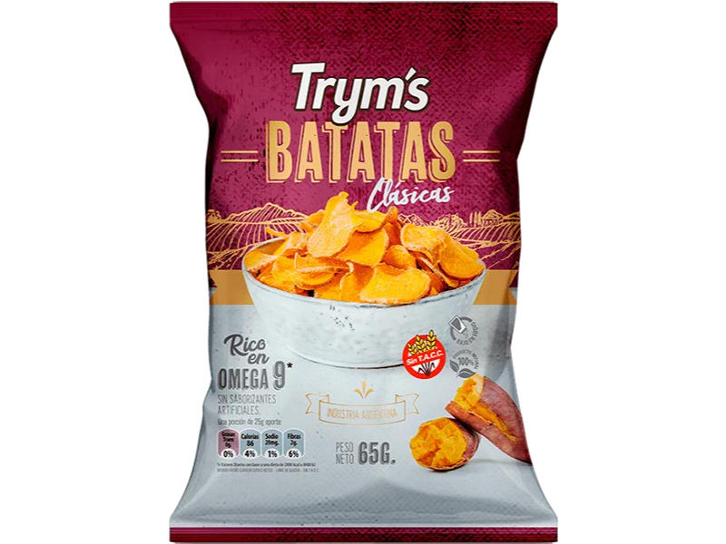 Batatas Tryms 65 gr