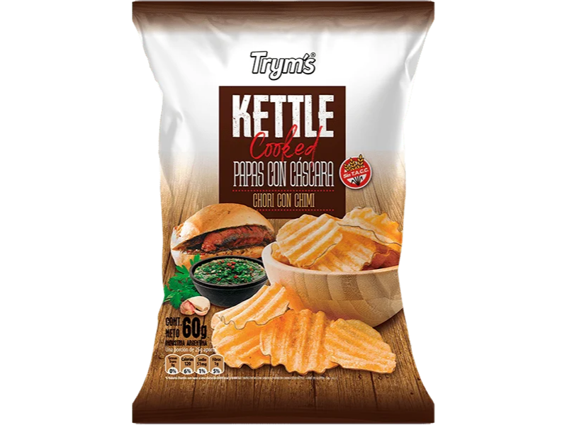 Ketle papas con cascara Tryms chori con chimi 60 gr