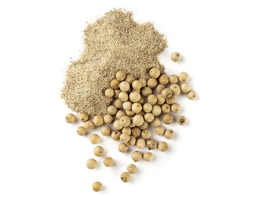 Pimienta blanca molida - a granel