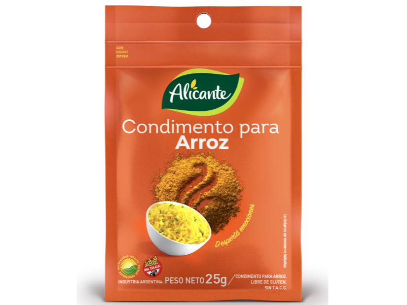Condimento para arroz Alicante 25 gr