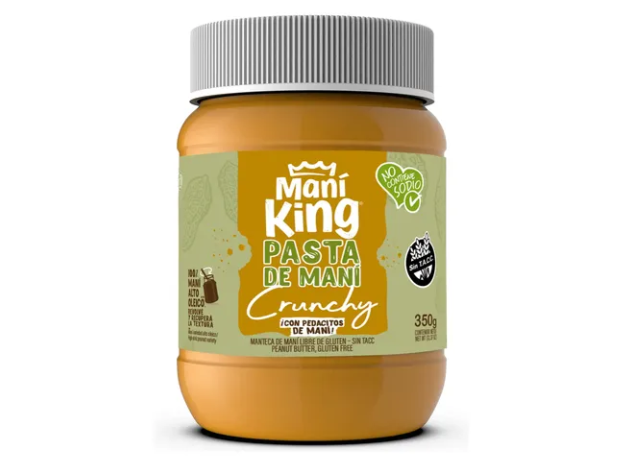 Pasta de mani Mani King Crunchy 350 gr