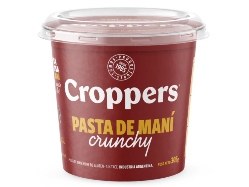 Pasta de mani Crunchy Croppers 305 gr