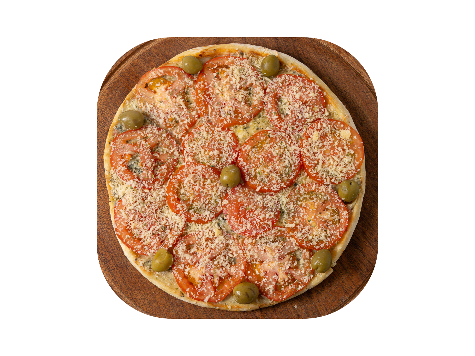 Pizza napolitana Con Jamon