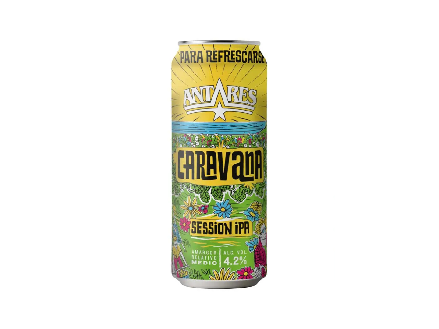 Cerveza Antares Caravana Session IPA 473 ml