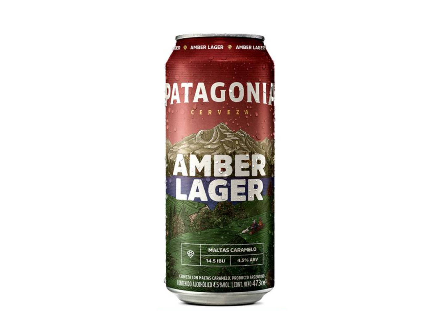Cerveza Patagonia Amber Lager x 473 cc.