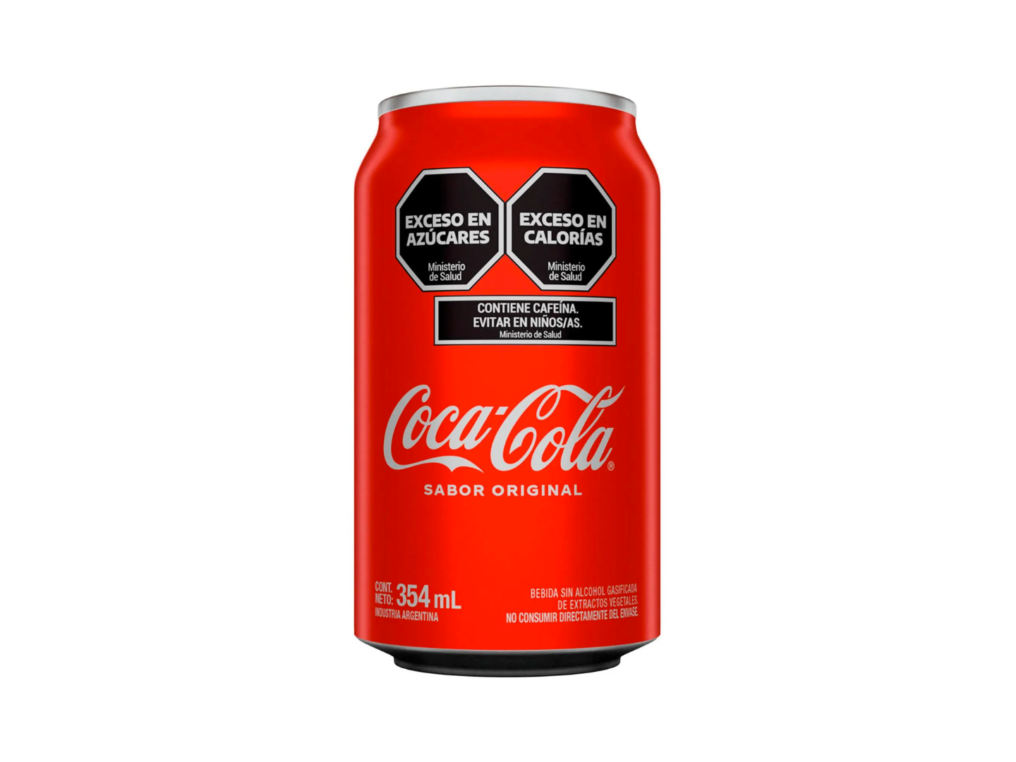 Lata Coca Cola 354 ml.