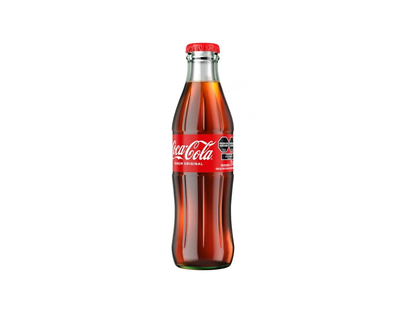 Coca  Cola botellita de vidrio