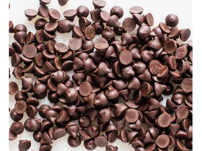 Chips de chocolate negro