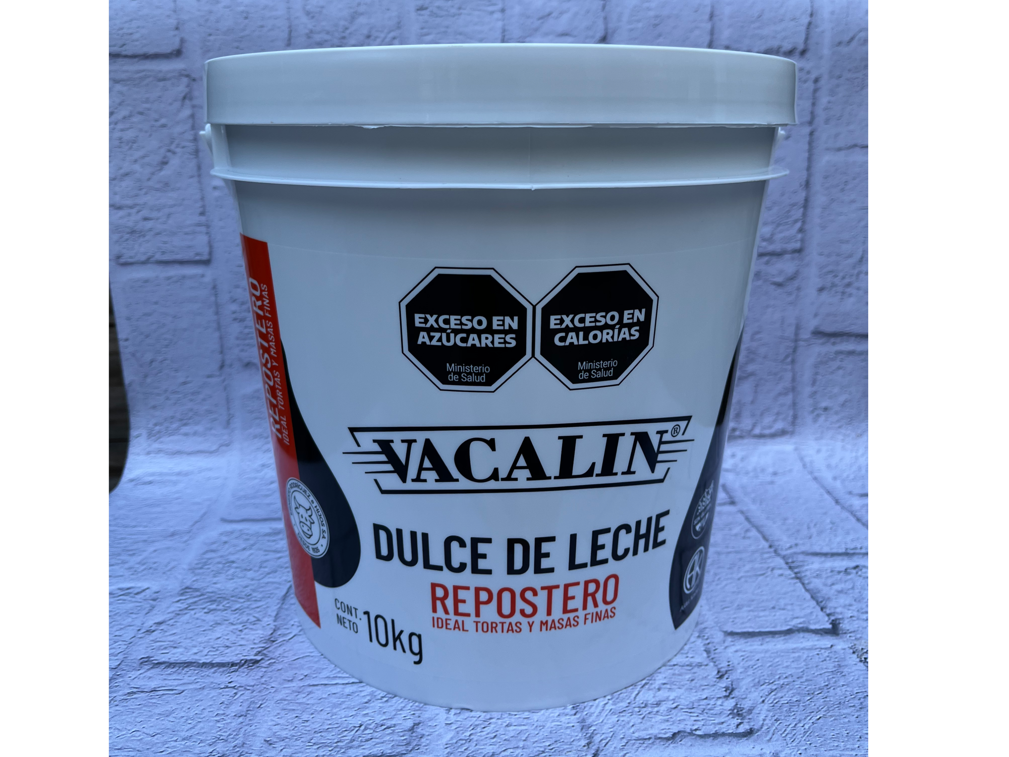 Dulce de leche repostero Vacalin x10kg