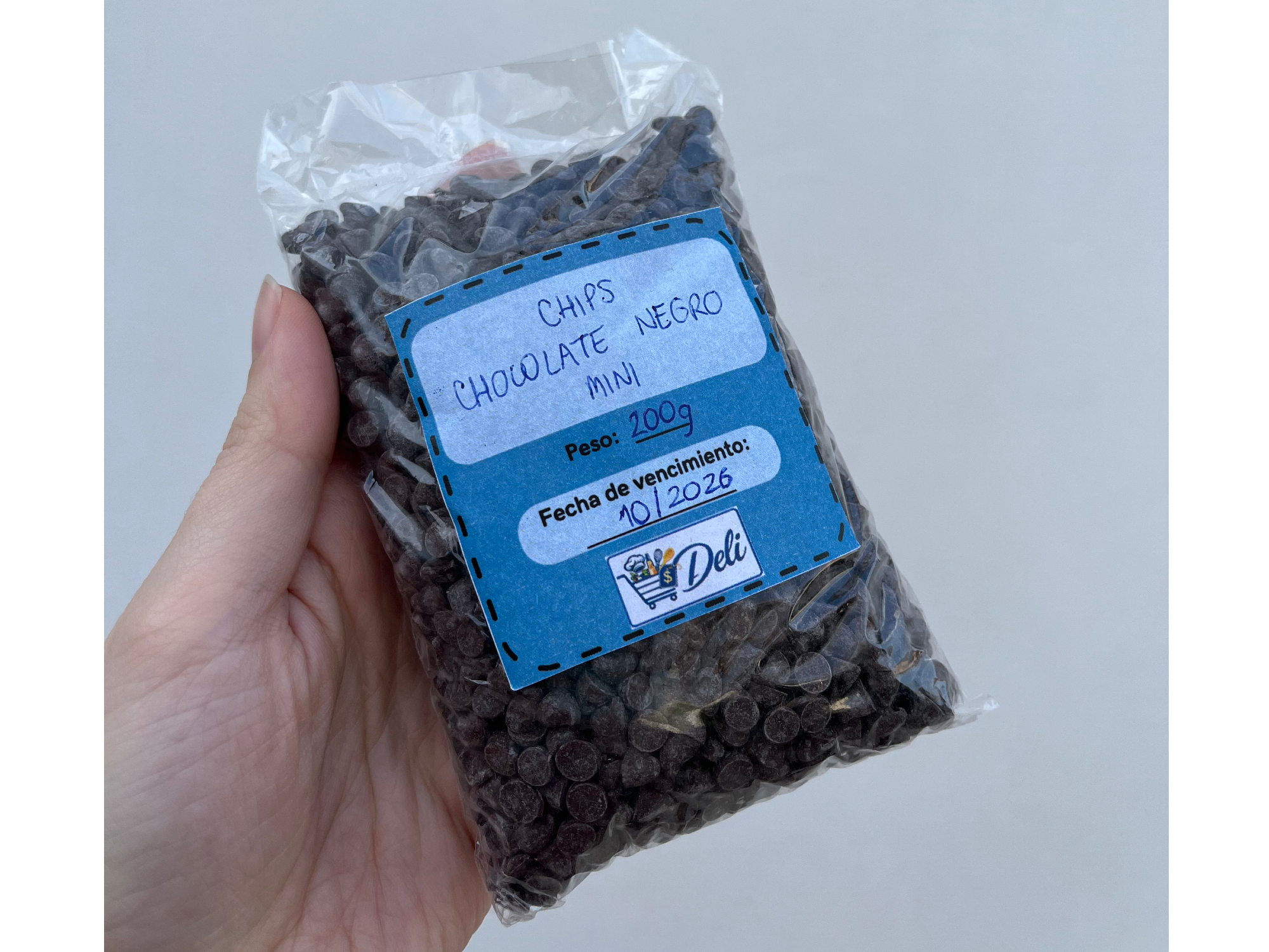 Chips de chocolate negro mini