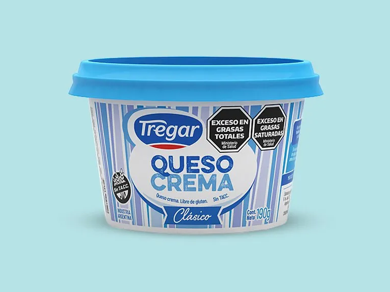 Queso crema clásico Tregar x190g