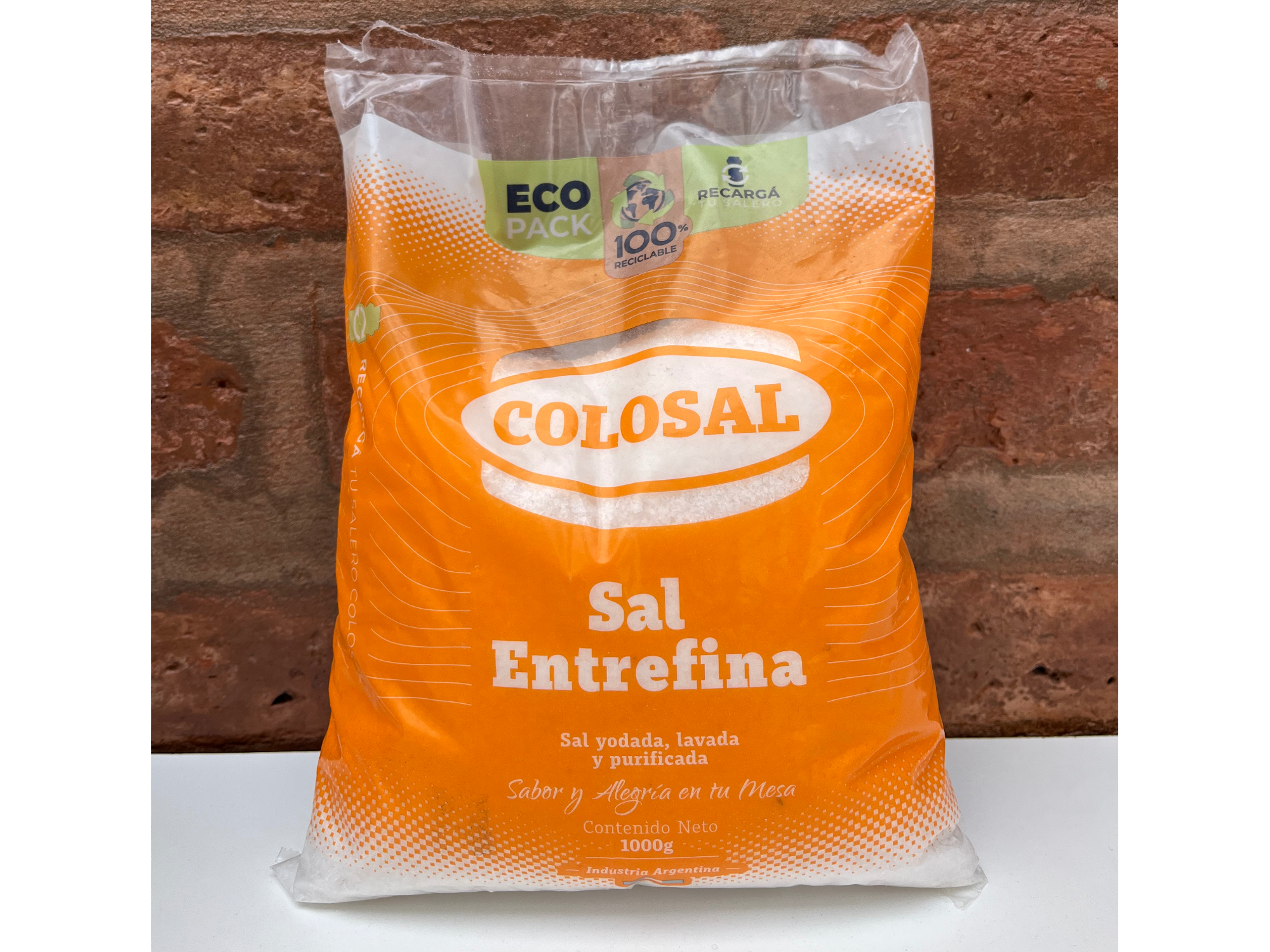 Sal entrefina Colosal