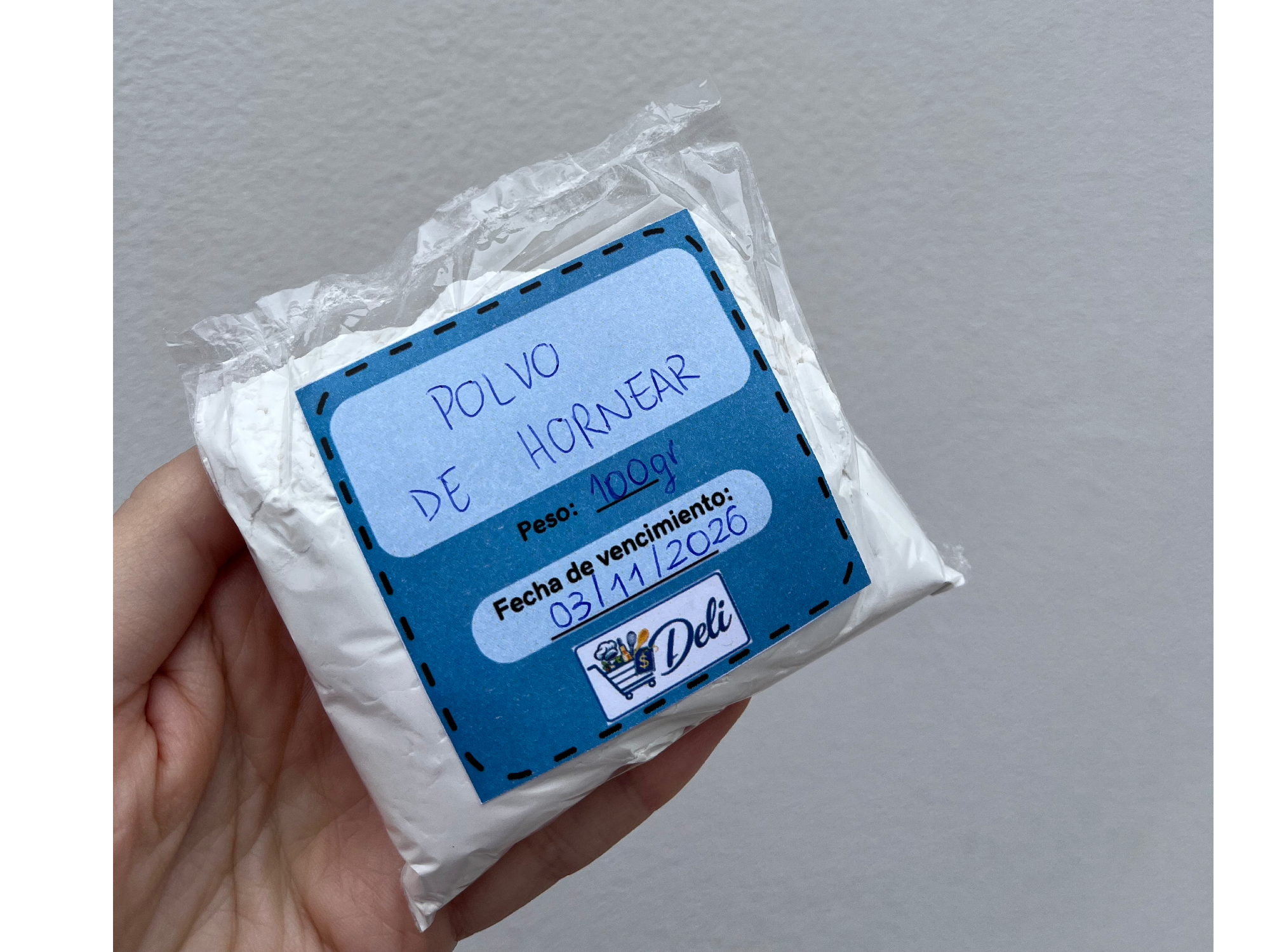 Polvo de hornear Prindal