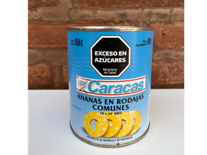 Ananás en rodajas Caracas de Deli insumos