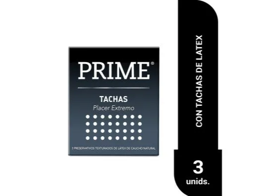 Preservativos Prime Tachas